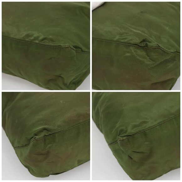 PRADA Tote Bag Nylon Khaki Auth bs22979 - Picture 14 of 16